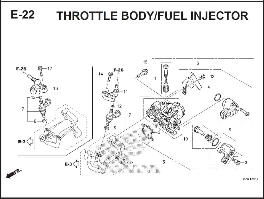 E-22 Throttle Body