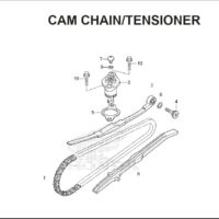 E-5 Cam Chain Tensioner