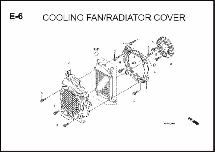 E-6 Cooling Fan