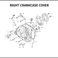 E-6 Right CrankCase Cover