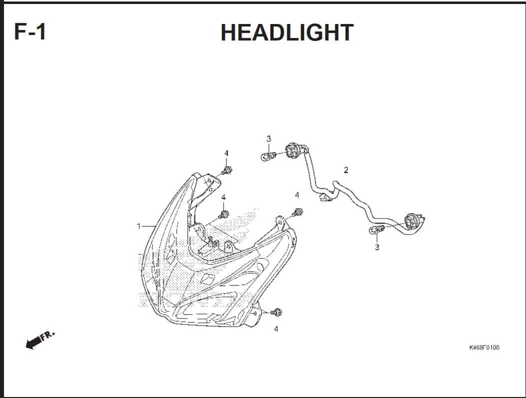 F-1 Headlight