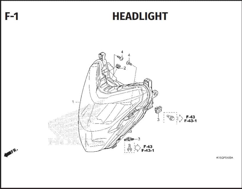 F-1 Headlight