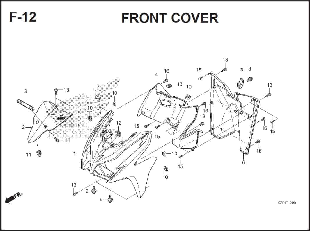 F-12 Front Cover