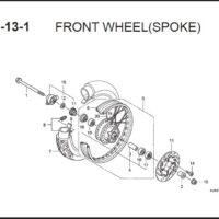 F-13 -1 Front Wheel