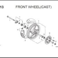 F-13 Front Wheel