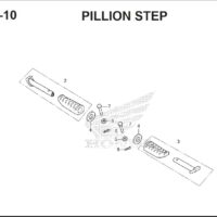 F-14-10 Pillion Step