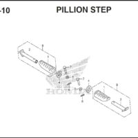 F-14-10 Pillion Step