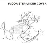 F-14 Floor Step Under Cover
