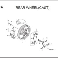 F-14 Rear Wheel