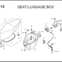 F-15 Seat Luggage Box