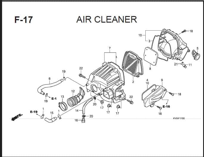 F-17 Air Cleaner