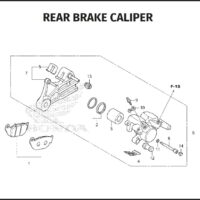 F-17 Rear Brake Caliper