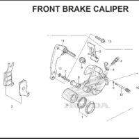 F-18 Front Brake Caliper