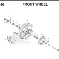 F-20-40 Front Wheel