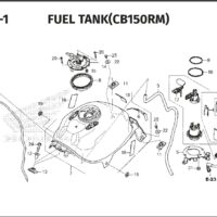 F-21-1 Fuel Tank (CB150RM)