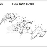 F-21-20 Fuel Tank Cover