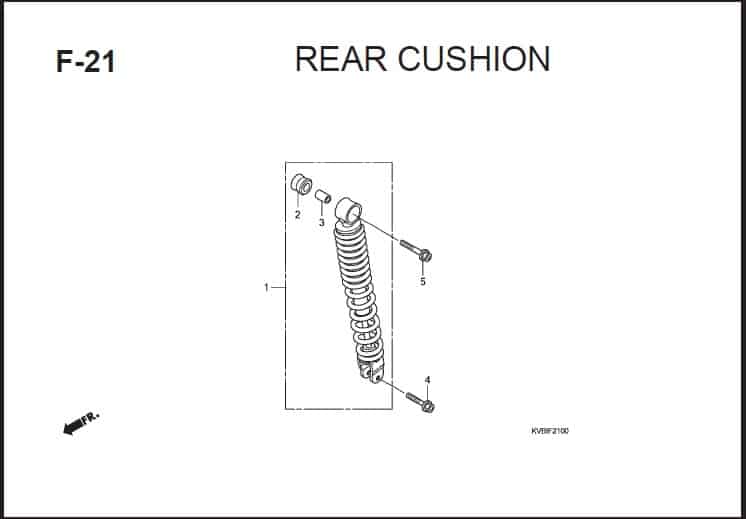 F-21 Rear Cushion