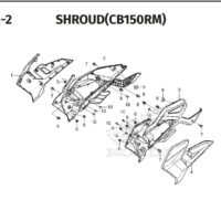 F-22 -2 Shroud (CB150RM)