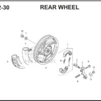 F-22-30 Rear Wheel