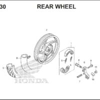 F-22-30 Rear Wheel
