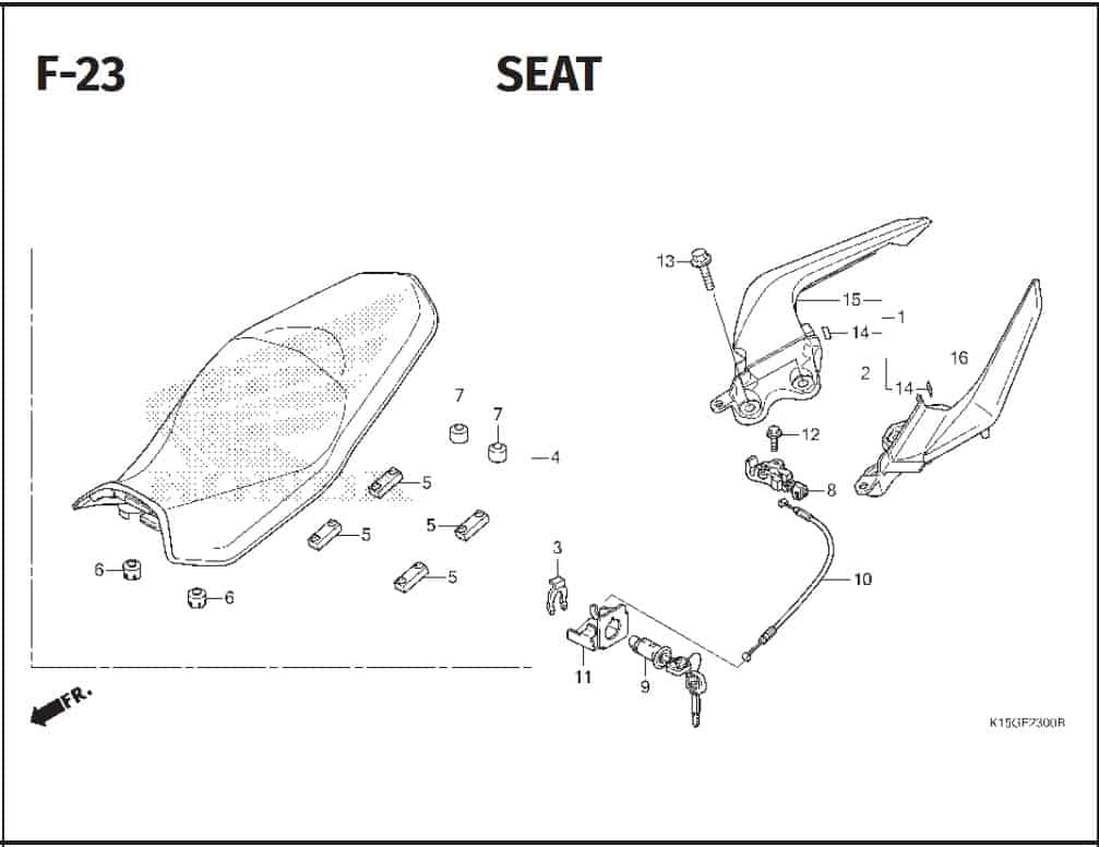 F-23 Seat