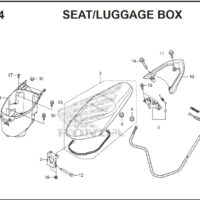 F-24 Seat Luaggage Box