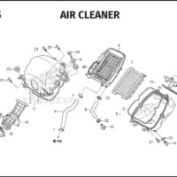 F-25 Air Cleaner – Katalog Honda New CB150R StreetFire K15P