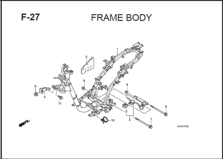 F-27 Frame Body