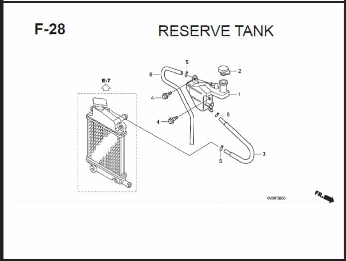 F-28 Reserve Tank