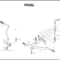 F-29 Pedal – Katalog Honda New CB150R StreetFire K15P