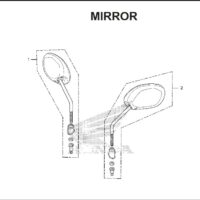 F-3 Mirror – Katalog Honda Vario Techno 125 -2