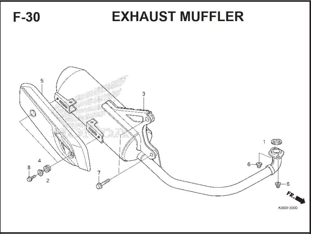 F-30 Exhaust Muffler