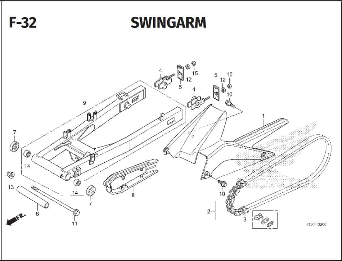 F-32 Swingarm