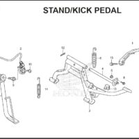F-35 Stand Kick Pedal