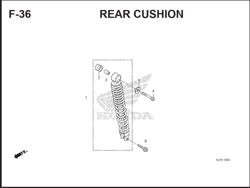 F-36 Rear Cushion