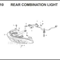 F-38-10 Rear Combination Light