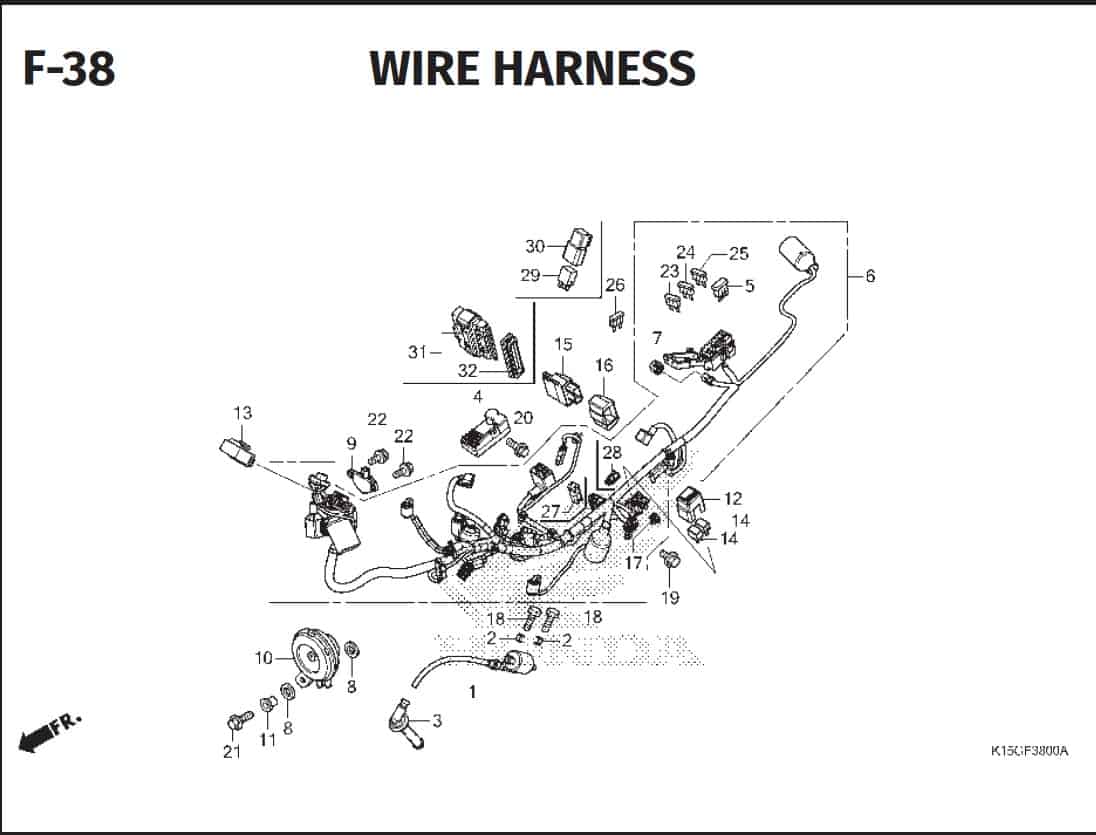 F-38 Wire Harness