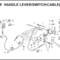 F-4-10 Handle Lever Switch Cable (CBS)