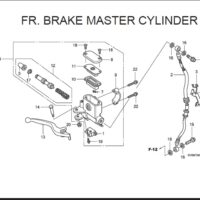F-4 FR Brake Master Cylinder