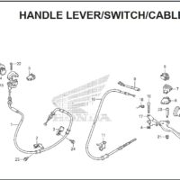 F-4 Handle Lever Switch Cable