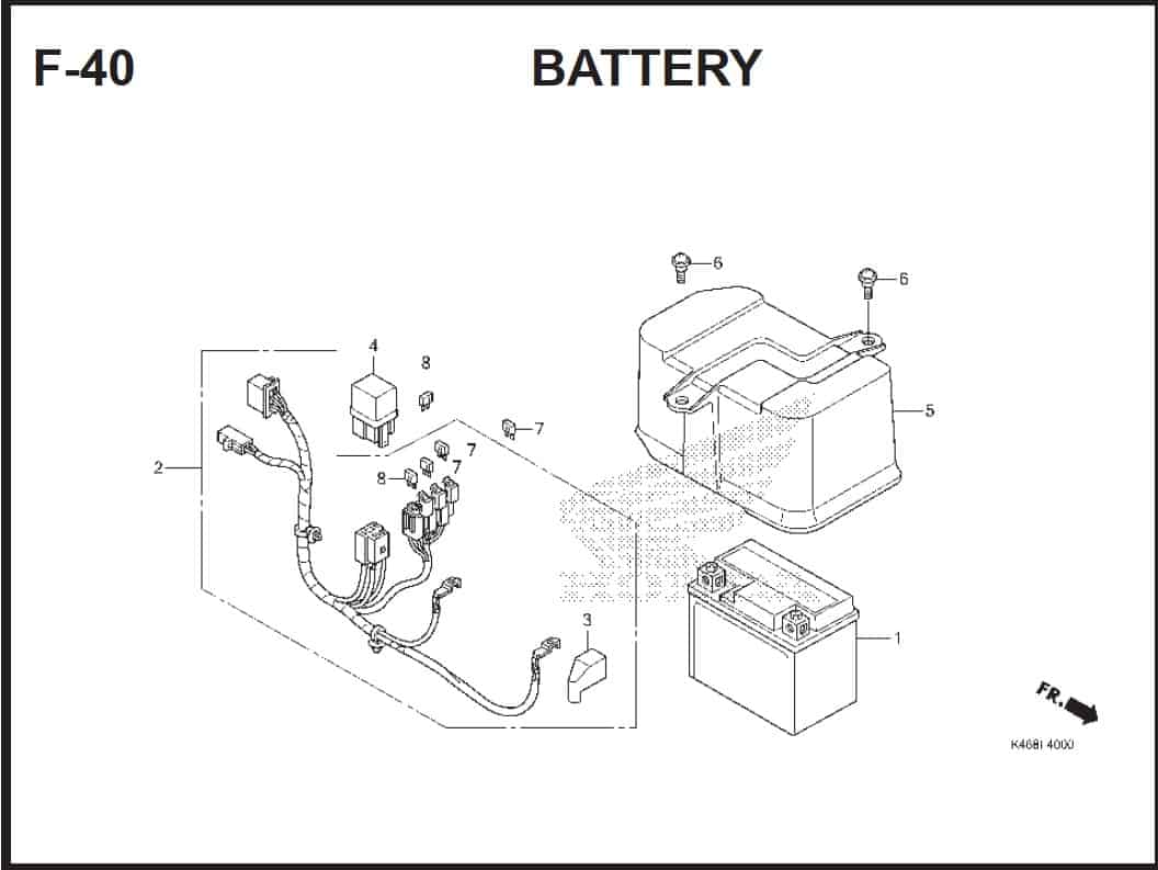 F-40 Battery