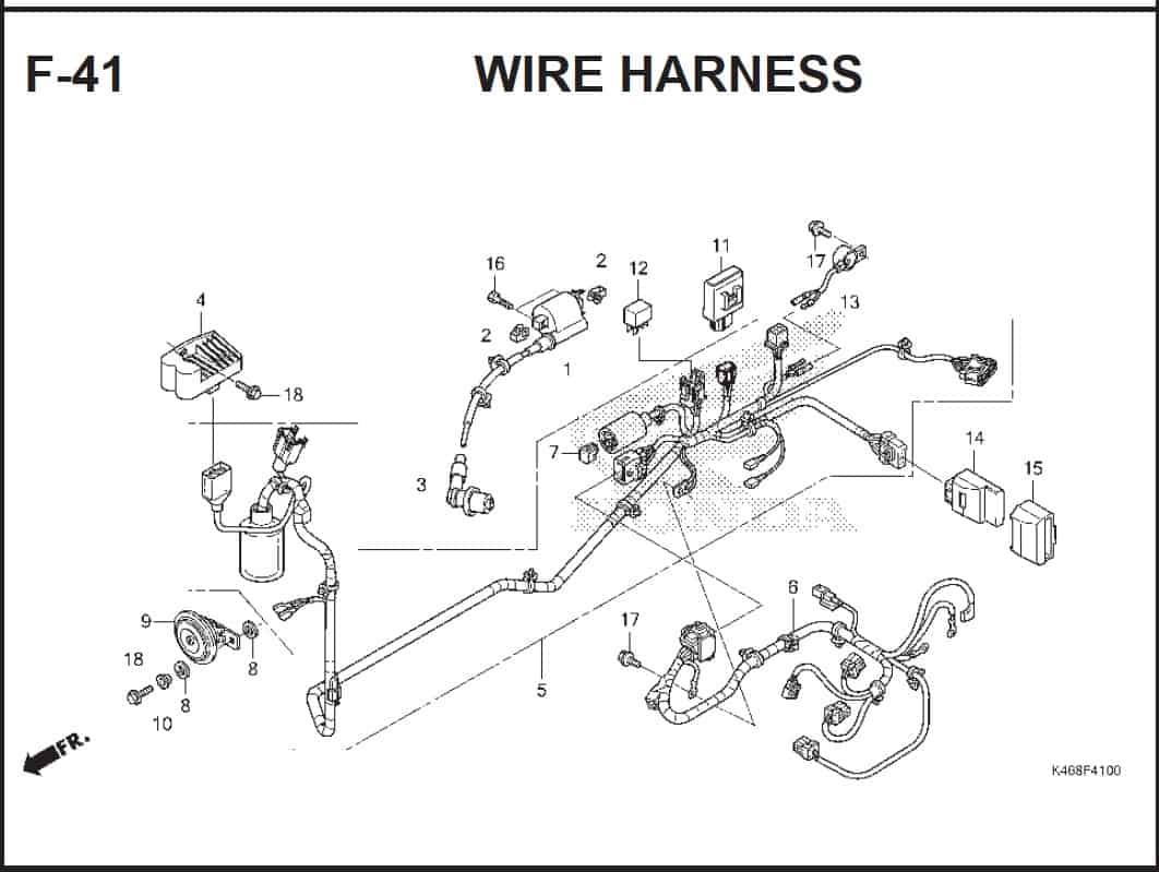 F-41 Wire Harness