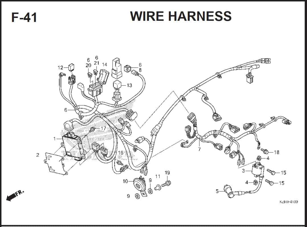 F-41 Wire Harness