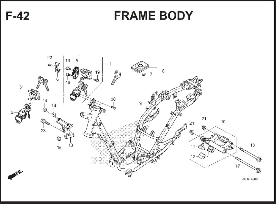 F-42 Frame Body