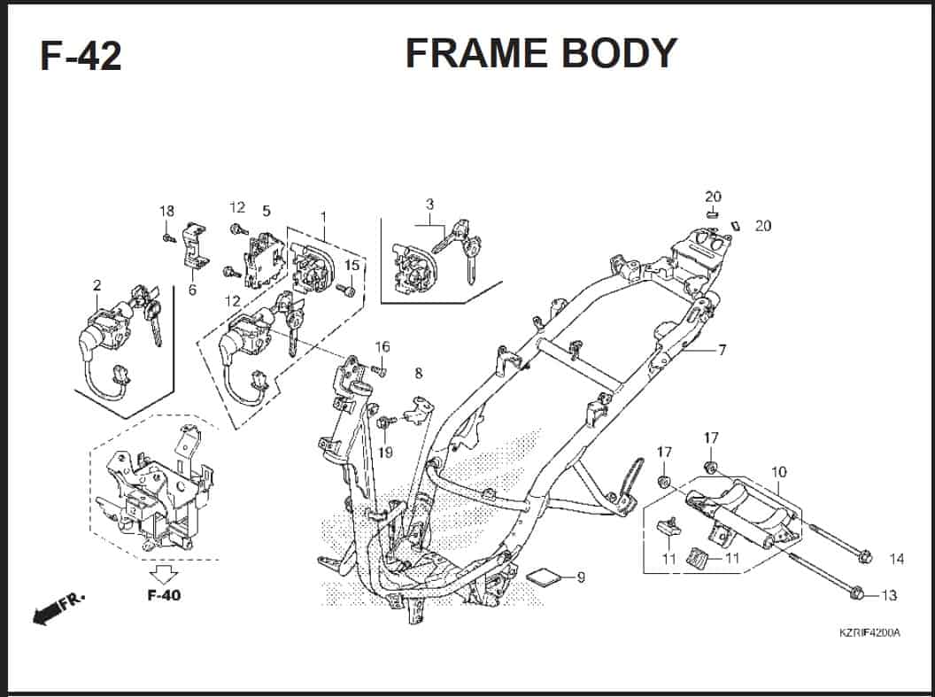 F-42 Frame Body