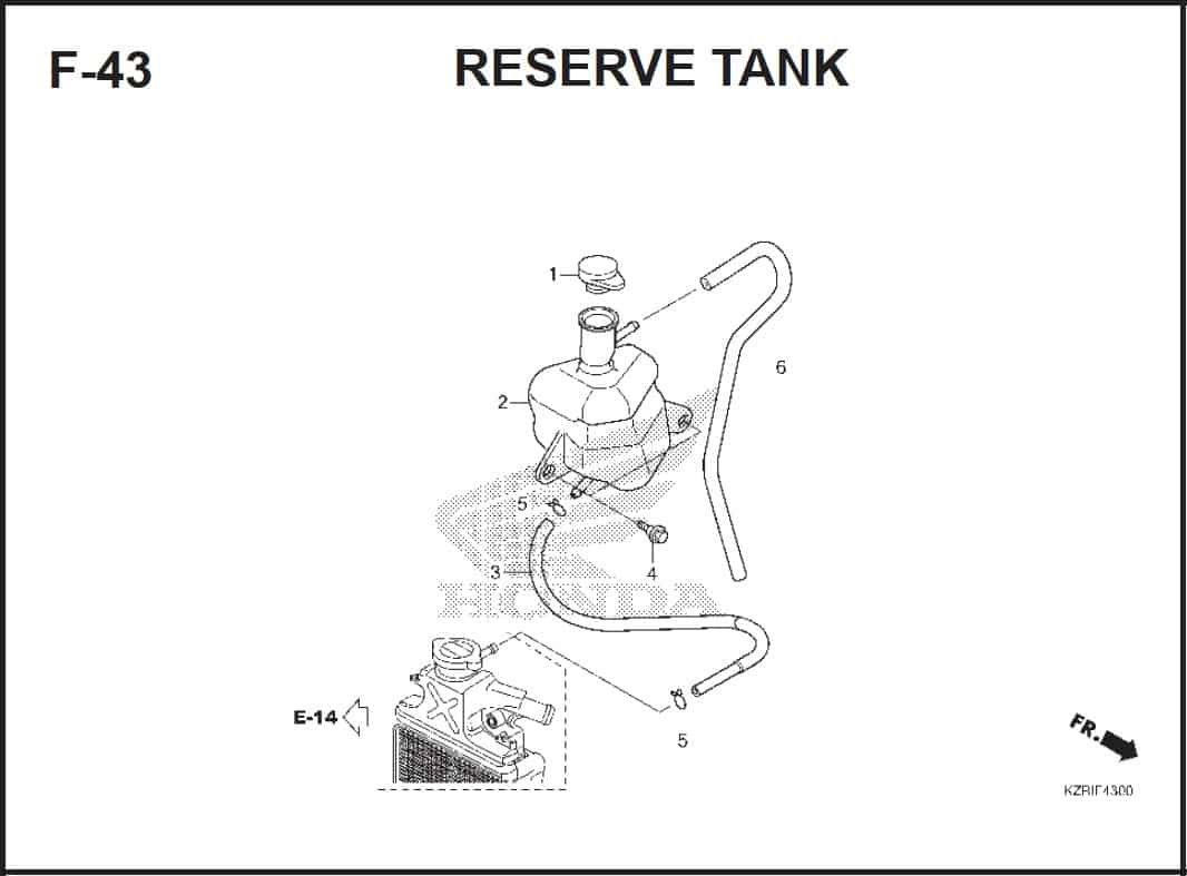 F-43 Reserve Tank