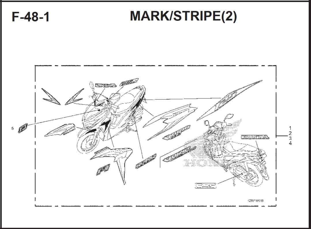 F-48-1 Mark Stripe