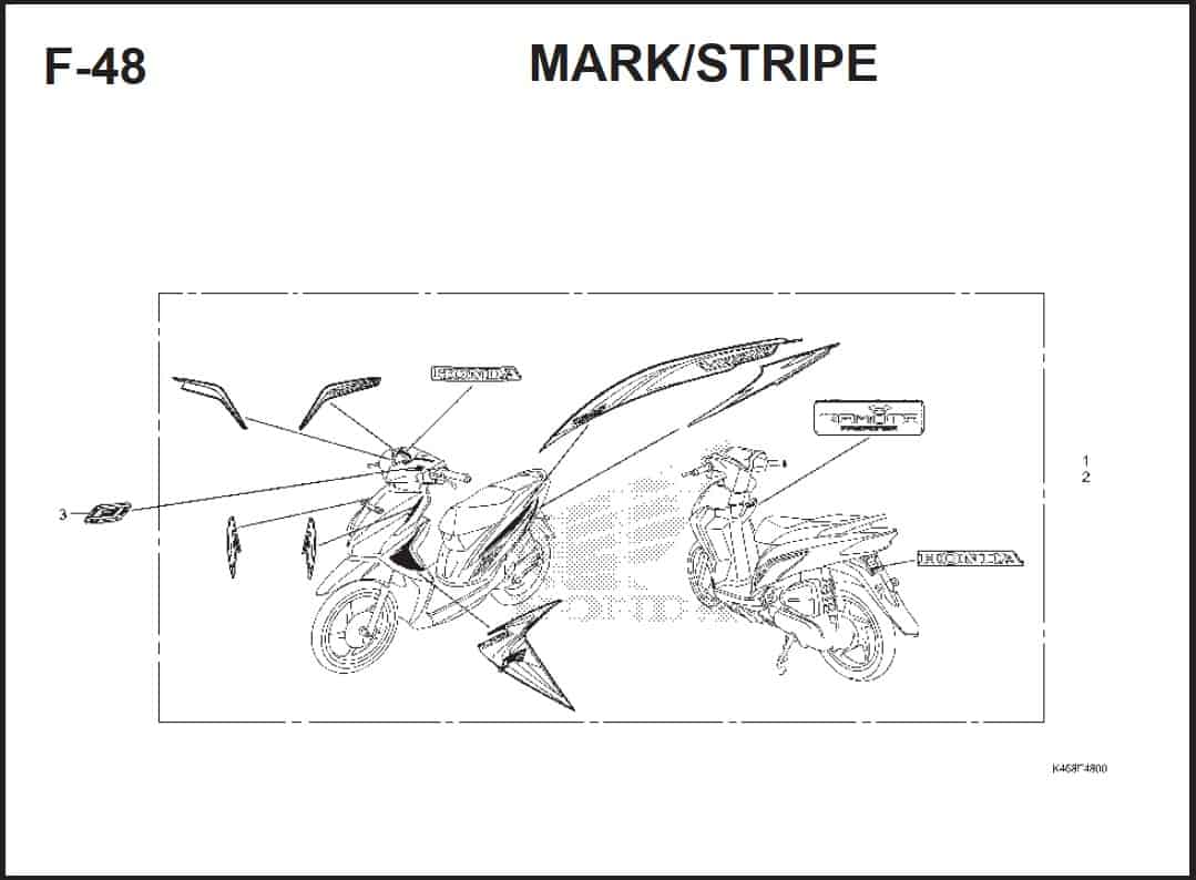 F-48 Mark/Stripe