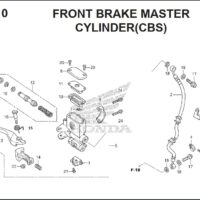 F-5-10 Front Brake Master Cylinder (CBS)