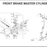F-5 Front Brake Master Cylinder – Katalog Honda Vario Techno 125 -2
